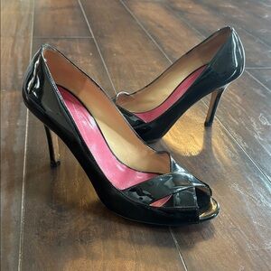 Kate Spade Black Patent Leather Women's Heels/size 7.5